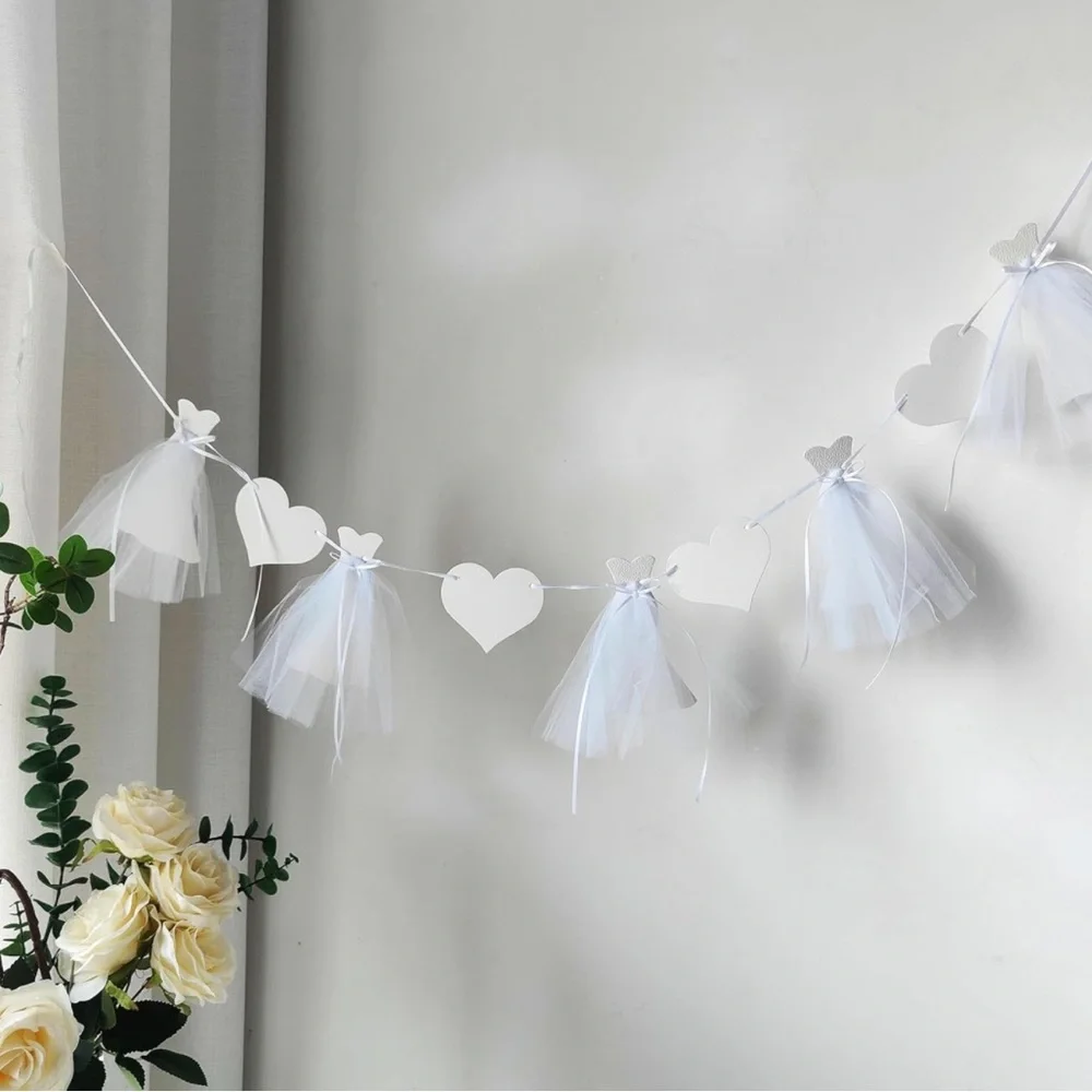 Wedding Dress Decorative Banner - Picture 1 of 4